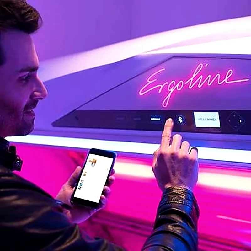 Modern tanning salon interior in Burton