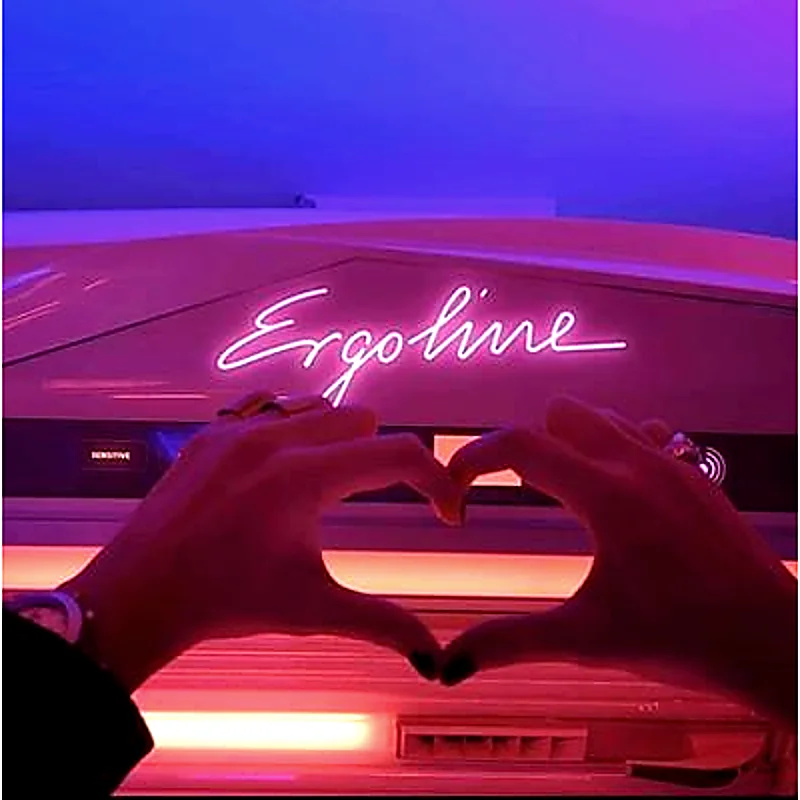 Beach House studio glow interior